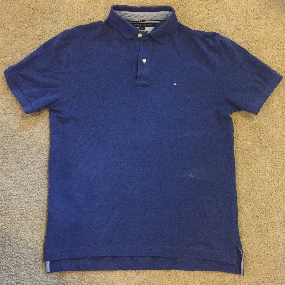 Blue Tommy Hilfiger Polo